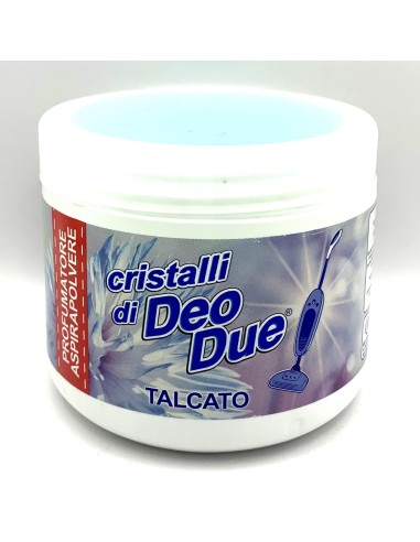 deo due cristalli - 500 grammi - profumatore aspirapolvere - talcato: tuttocasashop.it: pulizia e cura della casa