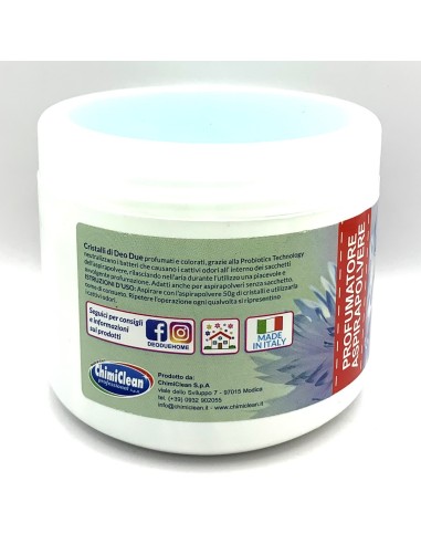 deo due cristalli - 500 grammi - profumatore aspirapolvere - talcato: tuttocasashop.it: pulizia e cura della casa
