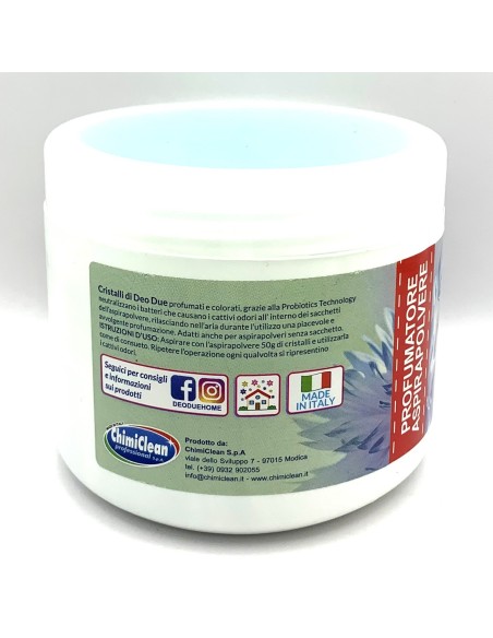 deo due cristalli - 500 grammi - profumatore aspirapolvere - talcato: tuttocasashop.it: pulizia e cura della casa