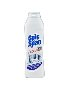 spic&span detergente per acciaio e inox - 500ml - pulisce e lucida: tuttocasashop.it: pulizia e cura della casa