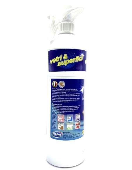 deo due vetri & superfici - 750ml - detergente multisuperfici: tuttocasashop.it: pulizia e cura della casa