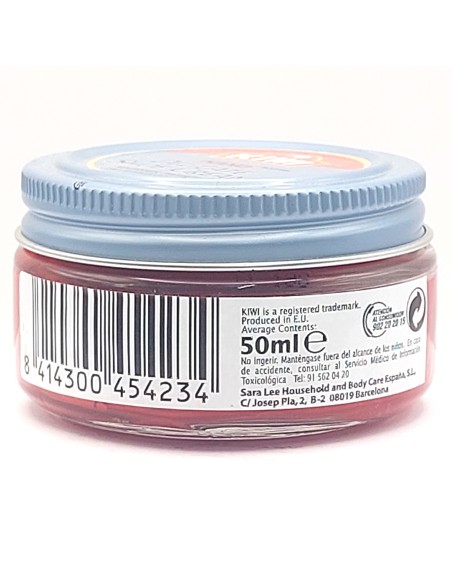 kiwi crema lucidante per scarpe e calzature - 50ml - rosso: tuttocasashop.it: prodotti per bucato e tessuti