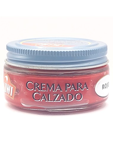 kiwi crema lucidante per scarpe e calzature - 50ml - rosso: tuttocasashop.it: prodotti per bucato e tessuti