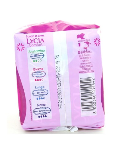 lycia assorbenti ultra maxi comfort - 14 pezzi - anatomico con ali: tuttocasashop.it: igiene e cura della persona