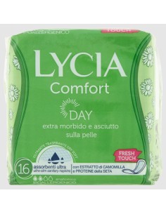 lycia assorbenti ultra maxi comfort - 16 pezzi - anatomico: tuttocasashop.it: igiene e cura della persona