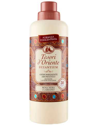 tesori d'oriente ammorbidente - 38 lavaggi 760ml - byzantinum: tuttocasashop.it: prodotti per bucato e tessuti