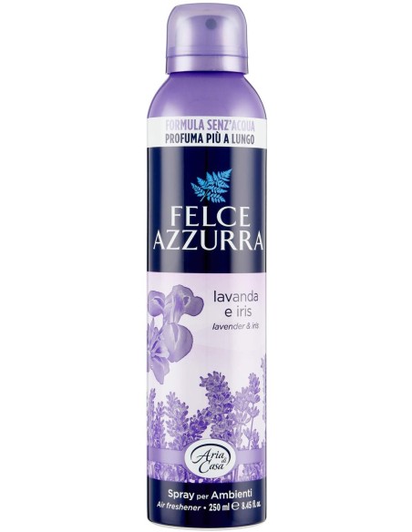 felce azzurra aria di casa deodorante - spray 250ml - lavanda e iris: tuttocasashop.it: pulizia e cura della casa