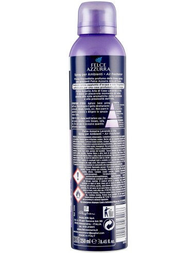 felce azzurra aria di casa deodorante - spray 250ml - lavanda e iris: tuttocasashop.it: pulizia e cura della casa