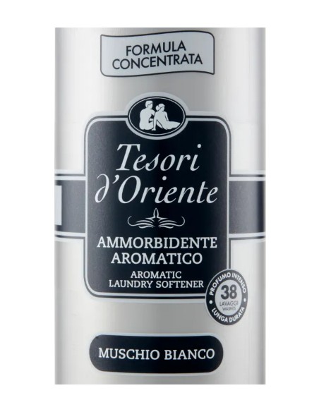 tesori d'oriente ammorbidente - 38 lavaggi 760ml - muschio bianco: tuttocasashop.it: prodotti per bucato e tessuti