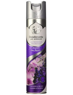 air flor deodorante spray per ambienti 300ml - lavanda e orchidea: tuttocasashop.it: pulizia e cura della casa