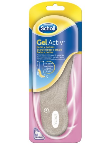 dr.scholl gel active solette ammortizzanti per scarpe chiuse e stivali: tuttocasashop.it: prodotti per bucato e tessuti