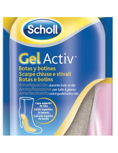 dr.scholl gel active solette ammortizzanti per scarpe chiuse e stivali: tuttocasashop.it: prodotti per bucato e tessuti