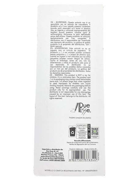 penne 5pz 2blu/2ner/1ros sf2019 2s.  344: tuttocasashop.it: altro - bazar