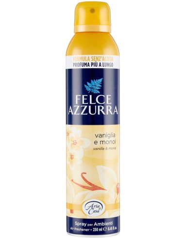 felce azzurra aria di casa deodorante - spray 250ml - vaniglia e monoi: tuttocasashop.it: pulizia e cura della casa