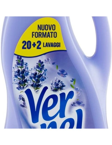 vernel ammorbidente - 1452ml - 22 lavaggi - lavanda: tuttocasashop.it: prodotti per bucato e tessuti