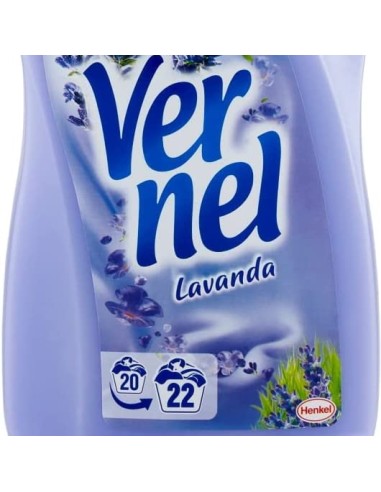 vernel ammorbidente - 1452ml - 22 lavaggi - lavanda: tuttocasashop.it: prodotti per bucato e tessuti