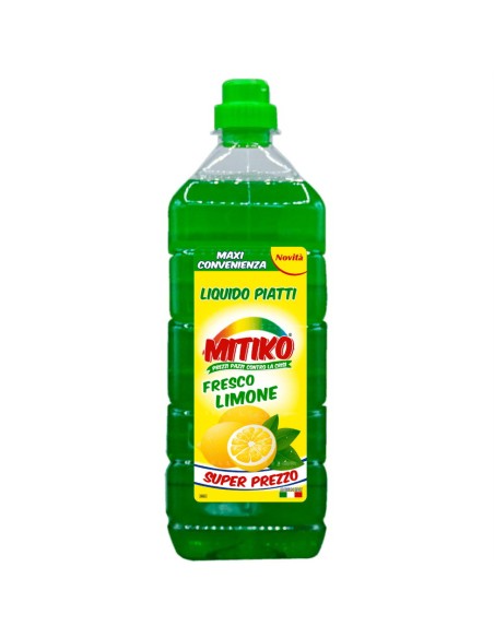mitiko detersivo per piatti a mani - 1850ml - limone: tuttocasashop.it: pulizia e cura della casa