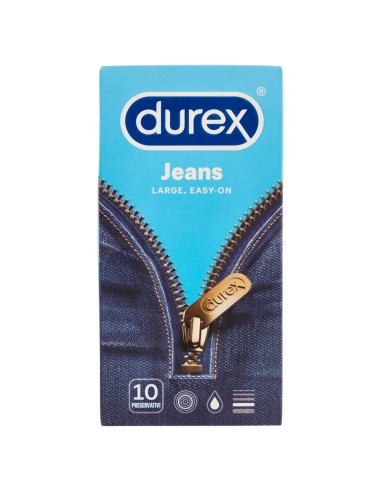 durex settebello profilattici - 10 pezzi - jeans: tuttocasashop.it: igiene e cura della persona