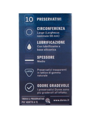durex settebello profilattici - 10 pezzi - jeans: tuttocasashop.it: igiene e cura della persona