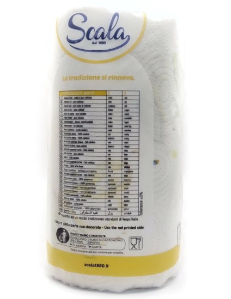 Scala Asciugatutto Maxi 2 Rotoli al Limone, 2 Veli