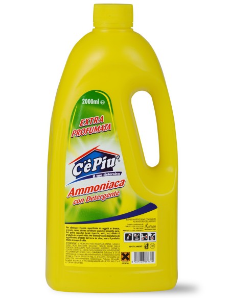 ce'piu' ammoniaca detergente profumata - 2 litri: tuttocasashop.it: pulizia e cura della casa