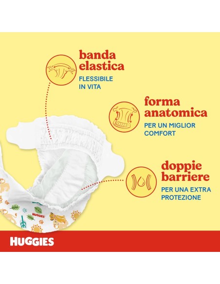 huggies unistar - 18 pannolini taglia 3 midi 4-9 kg: tuttocasashop.it: igiene e cura della persona