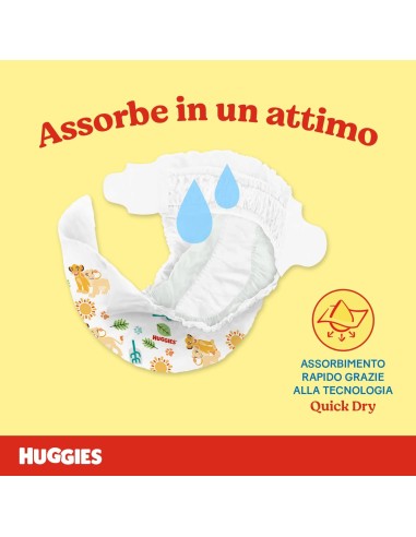 huggies unistar - 18 pannolini taglia 3 midi 4-9 kg: tuttocasashop.it: igiene e cura della persona
