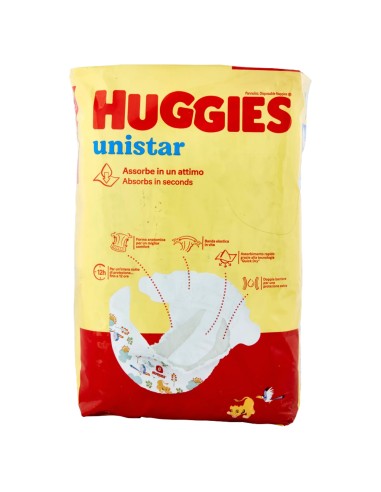 huggies unistar - 12 pannolini taglia 6 xl extra large 15-30 kg: tuttocasashop.it: igiene e cura della persona