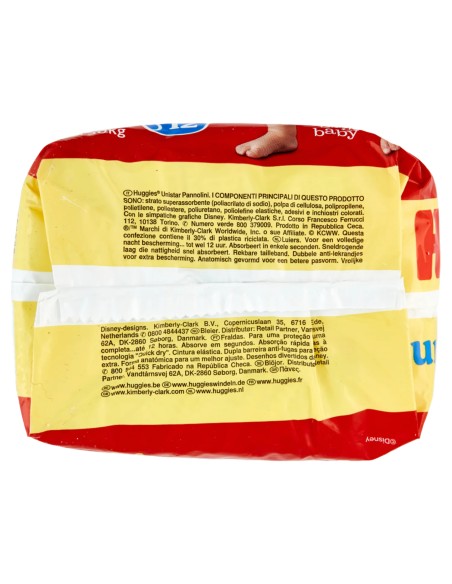 huggies unistar - 12 pannolini taglia 6 xl extra large 15-30 kg: tuttocasashop.it: igiene e cura della persona