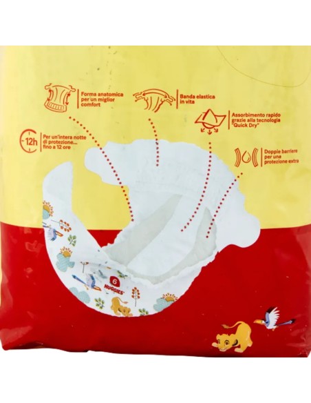 huggies unistar - 12 pannolini taglia 6 xl extra large 15-30 kg: tuttocasashop.it: igiene e cura della persona