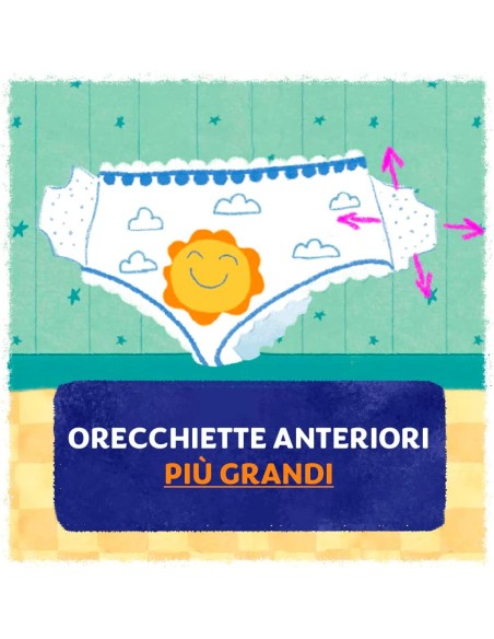 pampers sole e luna - 21 pannolini taglia 2 mini 3-6 kg: tuttocasashop.it: igiene e cura della persona