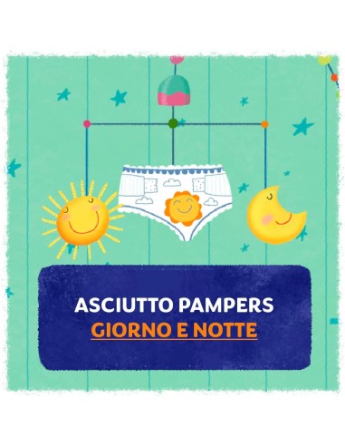 pampers sole e luna - 21 pannolini taglia 2 mini 3-6 kg: tuttocasashop.it: igiene e cura della persona