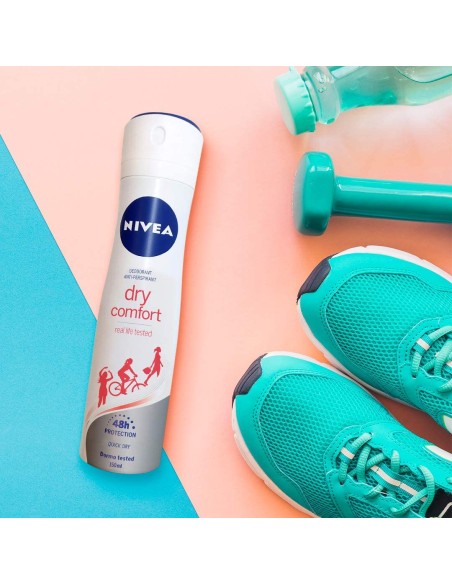Nivea Dry Comfort Deodorante Spray Maxi 200 ml
