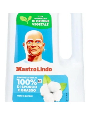 mastro lindo detergente liquido pavimenti - 930ml - fiori di cotone: tuttocasashop.it: pulizia e cura della casa