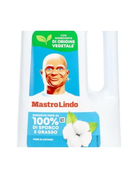 mastro lindo detergente liquido pavimenti - 930ml - fiori di cotone: tuttocasashop.it: pulizia e cura della casa
