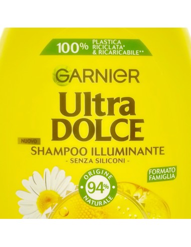 ultra dolce shampoo 600ml camomilla e miele schiarisce e ravviva i riflessi: tuttocasashop.it: igiene e cura della persona