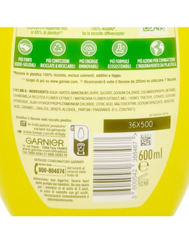 ultra dolce shampoo 600ml camomilla e miele schiarisce e ravviva i riflessi: tuttocasashop.it: igiene e cura della persona