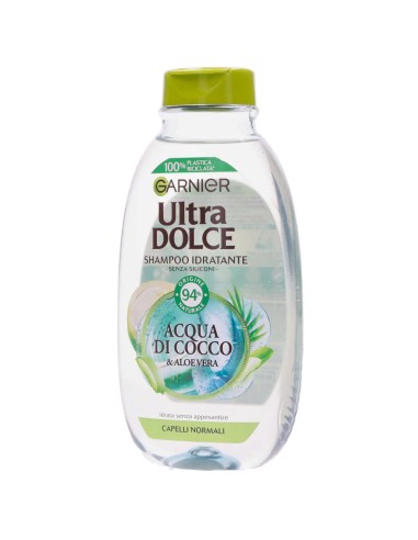 ultra dolce shampoo 250ml idratante - acqua di cocco & aloe vera: tuttocasashop.it: igiene e cura della persona