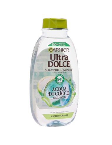 ultra dolce shampoo 250ml idratante - acqua di cocco & aloe vera: tuttocasashop.it: igiene e cura della persona