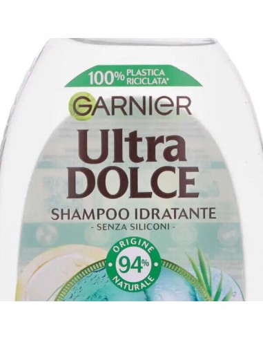 ultra dolce shampoo 250ml idratante - acqua di cocco & aloe vera: tuttocasashop.it: igiene e cura della persona