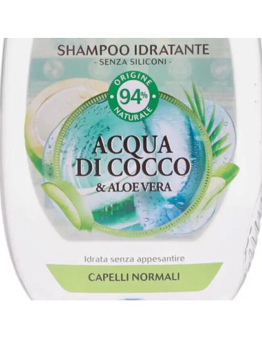 ultra dolce shampoo 250ml idratante - acqua di cocco & aloe vera: tuttocasashop.it: igiene e cura della persona