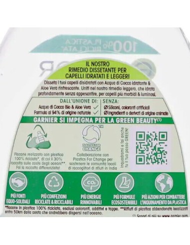 ultra dolce shampoo 250ml idratante - acqua di cocco & aloe vera: tuttocasashop.it: igiene e cura della persona