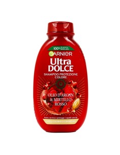 ultra dolce shampoo 250ml protezione colore - olio di argan e mirtillo rosso: tuttocasashop.it: igiene e cura della persona