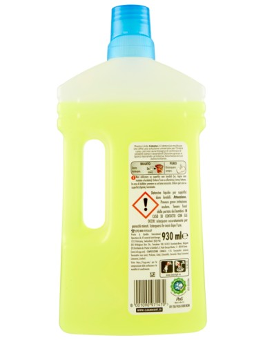 mastro lindo detergente liquido pavimenti - 930ml - limone: tuttocasashop.it: pulizia e cura della casa