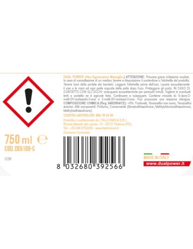 dual power sgrassatore universale spray 750ml - marsiglia: tuttocasashop.it: pulizia e cura della casa