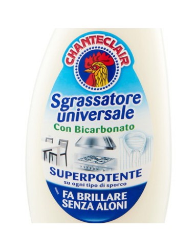 chanteclair sgrassatore universale spray 600ml - con bicarbonato: tuttocasashop.it: pulizia e cura della casa