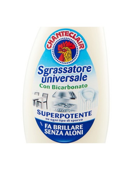 chanteclair sgrassatore universale spray 600ml - con bicarbonato: tuttocasashop.it: pulizia e cura della casa
