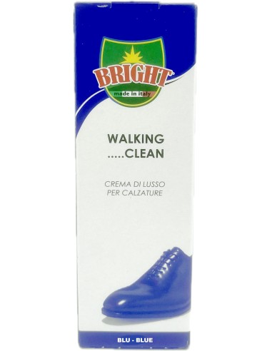 bright lucido per scarpe in crema - tubo da 50ml - blu - blue: tuttocasashop.it: prodotti per bucato e tessuti
