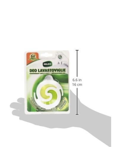 deodorante per lavastoviglie al limone - 60 lavaggi - 6ml: tuttocasashop.it: pulizia e cura della casa