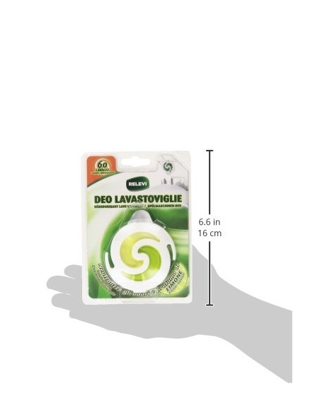 deodorante per lavastoviglie al limone - 60 lavaggi - 6ml: tuttocasashop.it: pulizia e cura della casa
